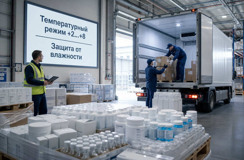 Поставки термочувствительных ингредиентов